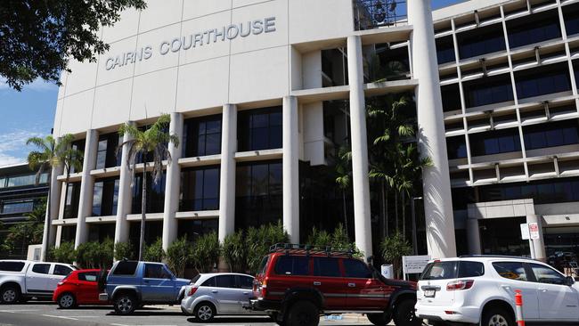 Edward Newbury, 31, pleaded guilty to 11 charges of stealing, fraud and possess property and fail to appear in Cairns Magistrates Court. Picture: Brendan Radke