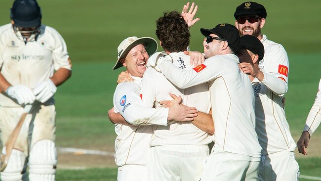 Sydney Cricket Club after winning last season.