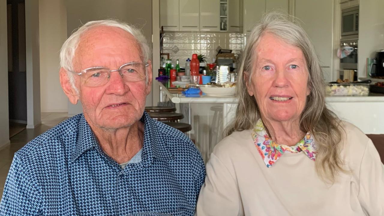 A recent photograph of Pauline and Trevor Otto.