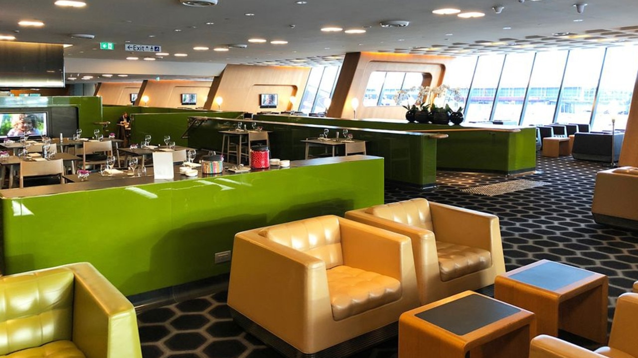 Qantas’s Chairman's Lounge in Sydney.