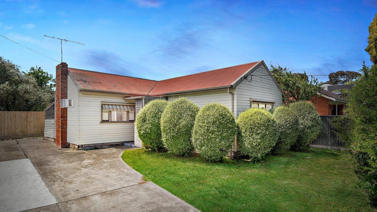 The two-bedroom house at 2 Waiora Parade, West Footscray is listed with a $750,000-$800,000 price guide.