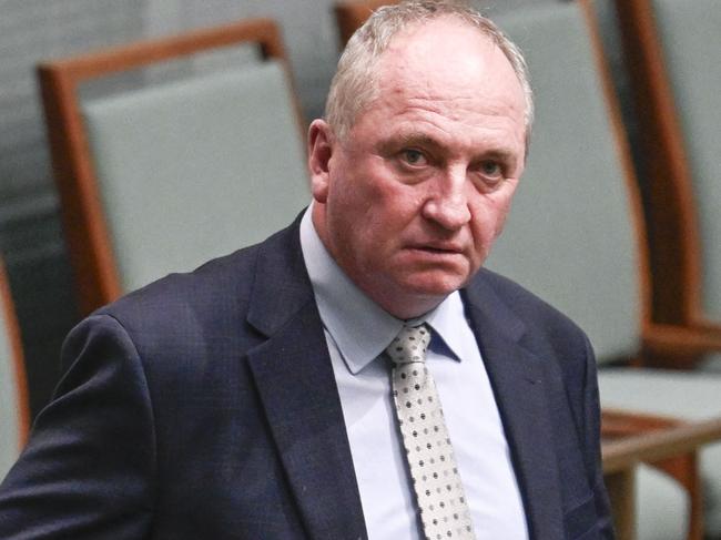 CANBERRA, AUSTRALIA  - NewsWire Photos - February 11, 2025:  Barnaby Joyce during Question Time at Parliament House in Canberra. Picture: NewsWire / Martin Ollman