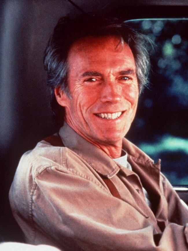 Actor Clint Eastwood in "The Bridges of Madison County"