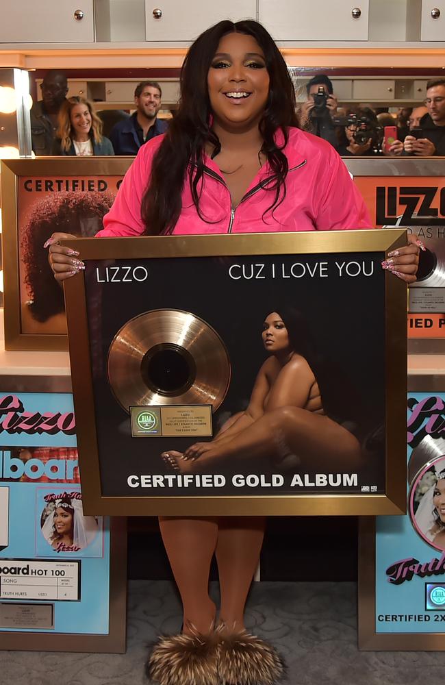 Lizzo at Radio City Music Hall in New York City. Picture: Getty