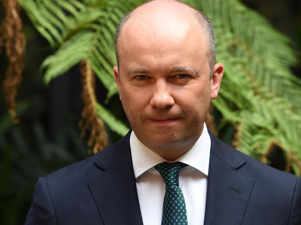 NSW Energy Minister Matt Kean during a press conference at Hornsby Ku-ring-gai Hospital in Sydney, Tuesday, January 28, 2020. (AAP Image/Dean Lewins) NO ARCHIVING