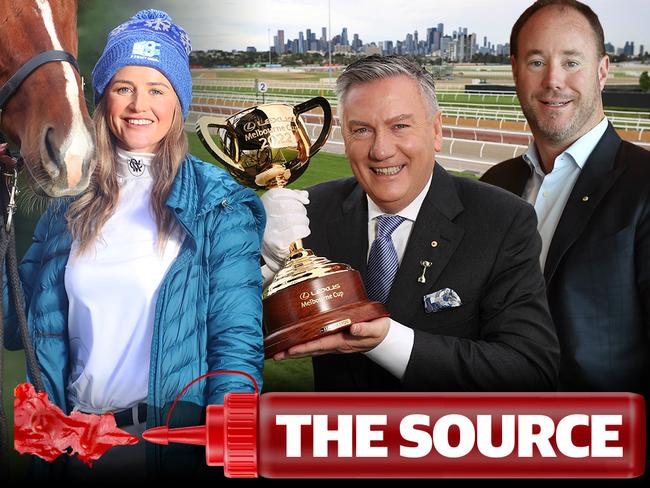 Michelle Payne, Eddie McGuire and Luke Sayers are all escaping Melbourne’s winter.