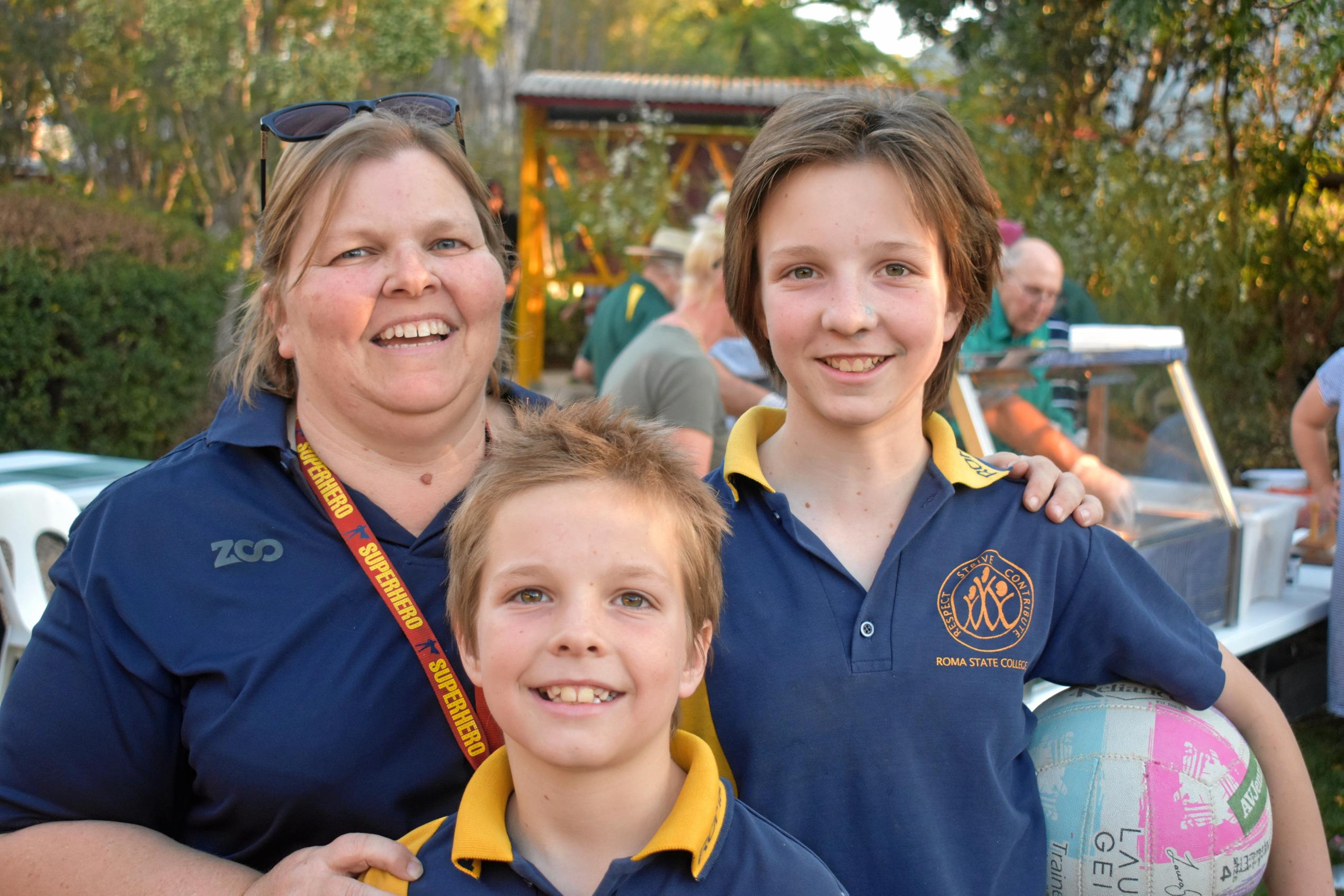 Danielle, Isabella and Fraser Knayer. Picture: Ellen Ransley