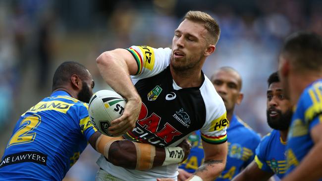 Cartwright started his career at Penrith but was too inconsistent. Picture: Matt Blyth/Getty Images