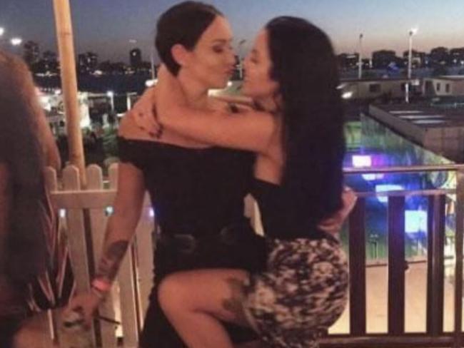 Sian and Gabrielle flaunt their new romance on social media. Picture: Instagram