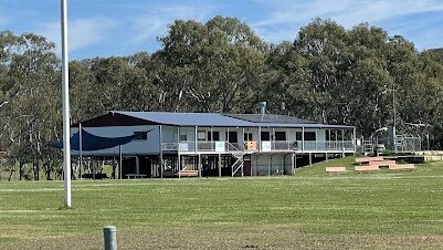 Warwick Redbacks clubhouse.