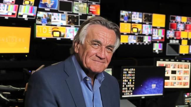 Barrie Cassidy, presenter of the ABC show Insiders. Picture: Stuart McEvoy.