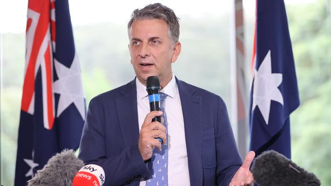 Andrew Constance has received an endorsement from former premier Gladys Berejiklian. Picture: Jason Edwards