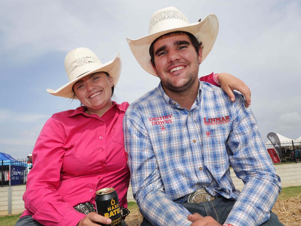 Chelsea Mosch and Tyler Kenny. Picture: Mark Wilson