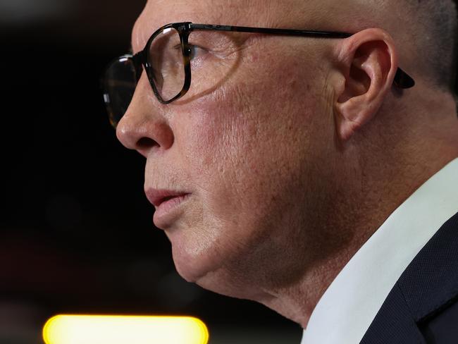 Peter Dutton failed to present a coherent message to voters.. Picture: Adam Head/NewsWire