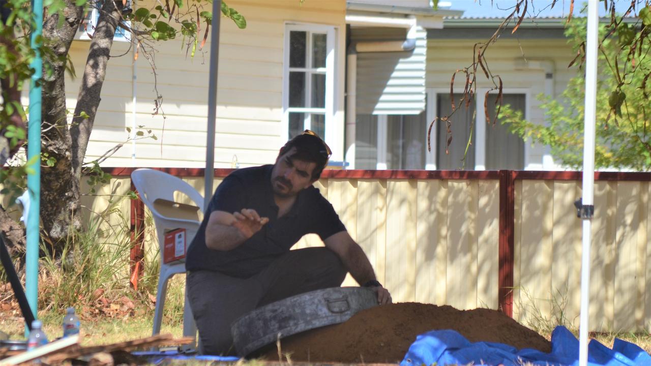 On the scene at the Chinchilla property.