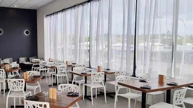 The restaurant seating area can also be used as a function room. Picture: contributed