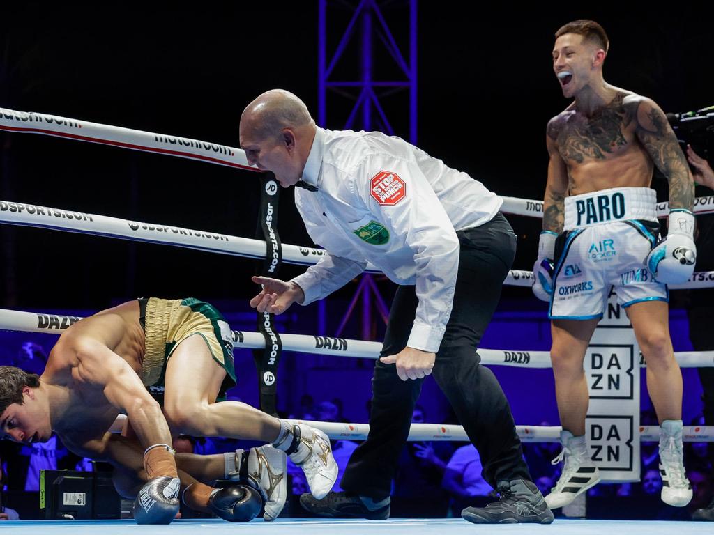 Paro produced a savage highlights reel knockout of Brock Jarvis in 2022. Picture: Russell Freeman/Getty Images