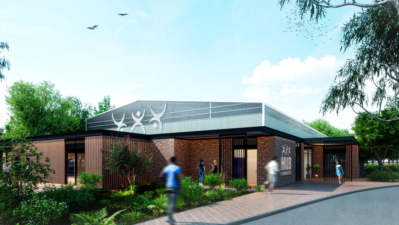 A $4m upgrade of the Paul Murray Recreation Centre is anticipated to be completed early next year. Picture: City Collective