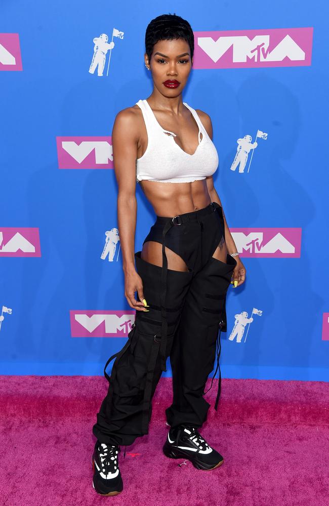 Teyana Taylor attends the 2018 MTV Video Music Awards at Radio City Music Hall on August 20, 2018 in New York City. Picture: Jamie McCarthy/Getty Images)