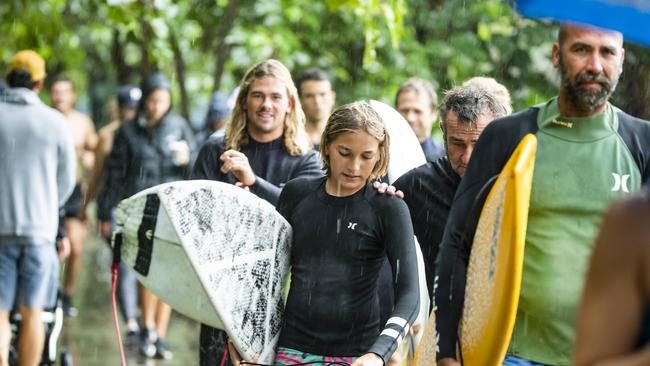 Surfers are among those who are opposing proposed parking time limits at Noosa National Park. Picture: Lachie Millard