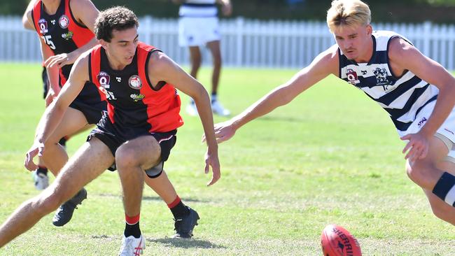 QAFL colts match between Redland-Victoria Point and Broadbeach. Picture, John Gass