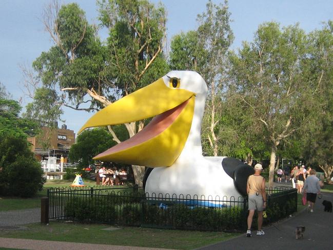 The Big Pelican in Noosaville, Queensland. Picture: Celcom at English Wikipedia