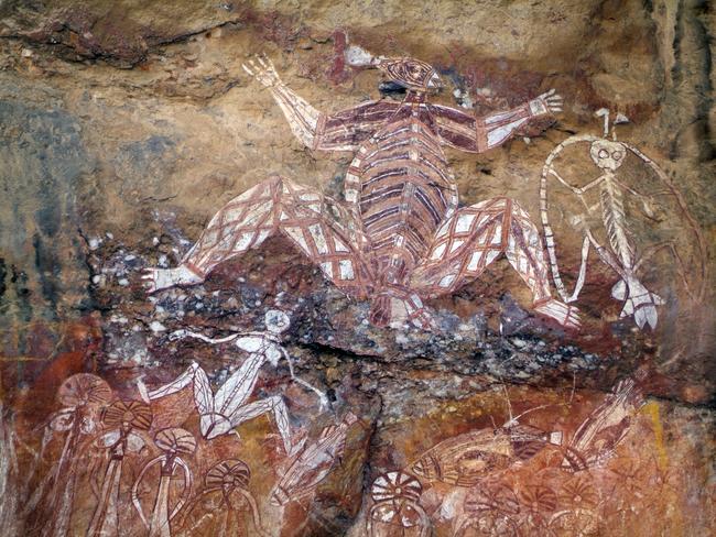 Nourlangie rock art at Kakadu National Park, Northern Territory.