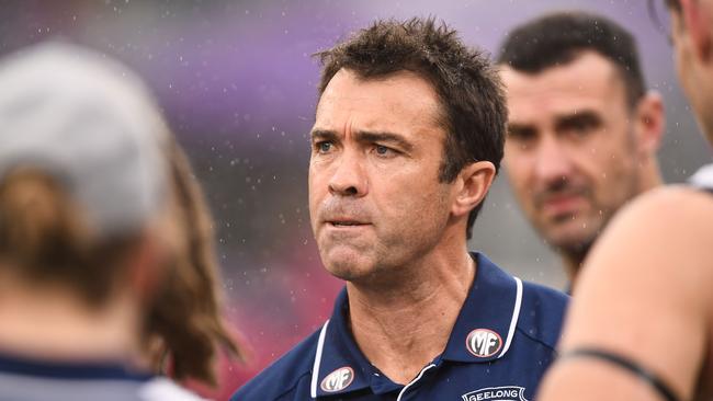 Chris Scott, senior coach of the Geelong Cats.