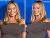 Margot glows on red carpet with baby bump