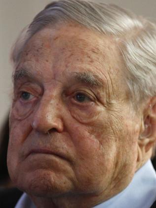 George Soros. Picture: AP