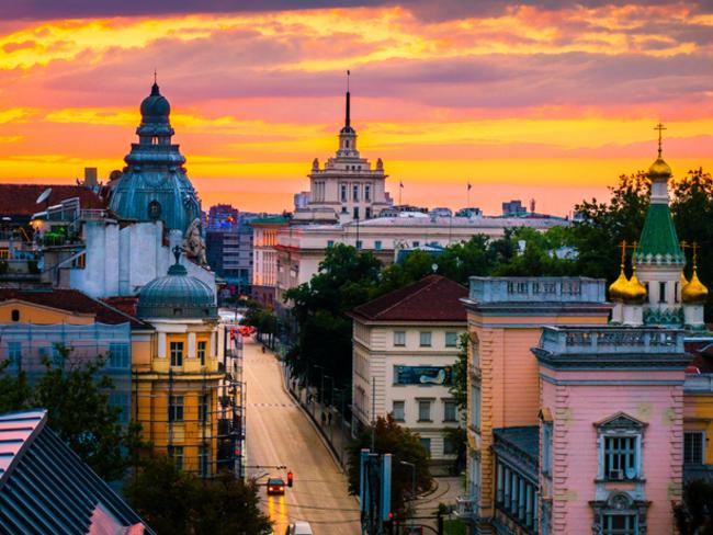 Sofia is the bustling capital of Bulgaria.