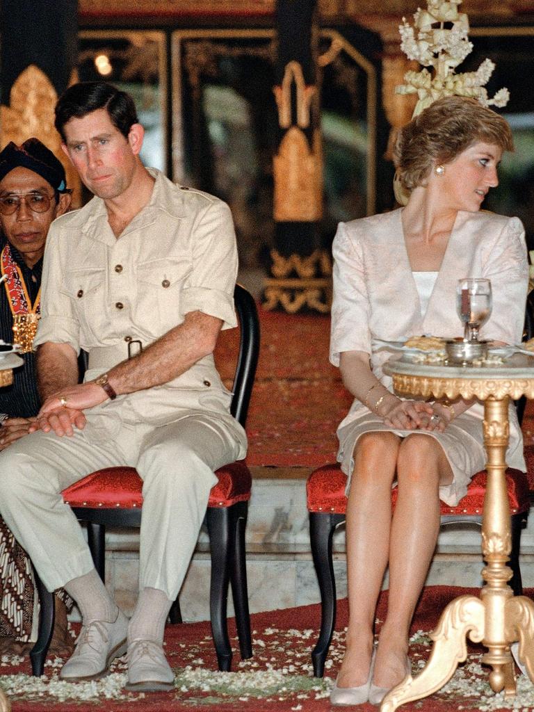 Prince and Princess of Wales in 1989. Picture: Kazuhiro Nogi/AFP