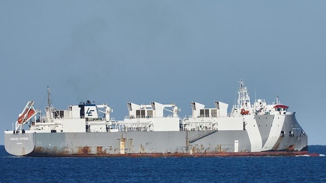 Livestock carrier Ganado Express.