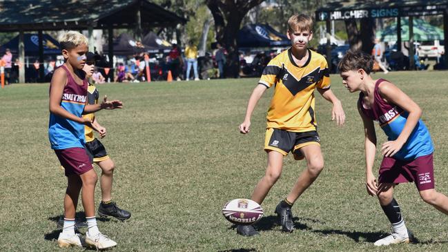 Queensland Representative School Sport state 10-12 years touch championships, Capricornia versus South Coast at Cyril Connell Fields, Rockhampton, on June 7, 2024.