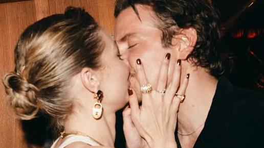 Supermodel Gigi Hadid has celebrated her 30th birthday, debuting her relationship with Bradley Cooper in a carousel of photos.