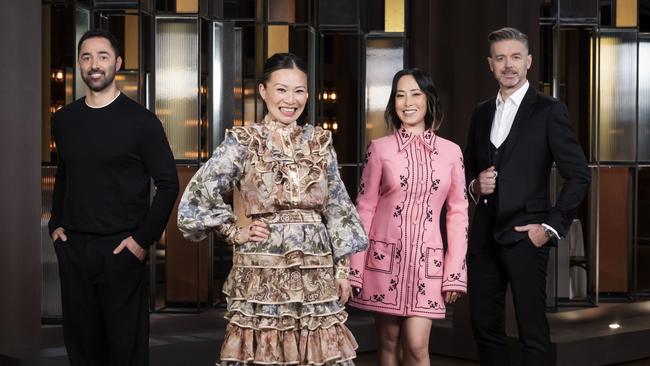 Andy Allen, Poh Ling Yeow, Melissa Leong and Jock Zonfrillo Picture: Network Ten
