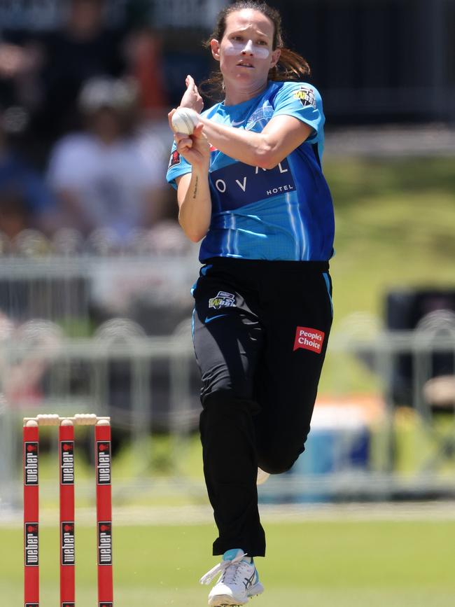 Strikers fast bowler Megan Schutt. Picture: GETTY