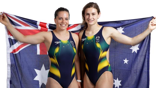 Rio Olympic bronze medallists Anabelle Smith and Maddison Keeney will miss the chance to chase gold in Tokyo. Picture: Chris Graythen/Getty Images