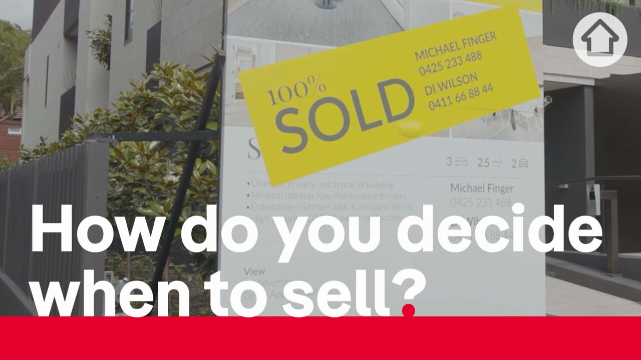 How do you decide when to sell?