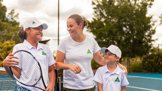 Barty has opened up on motherhood and her thoughts on a tennis comeback. Picture: Supplied