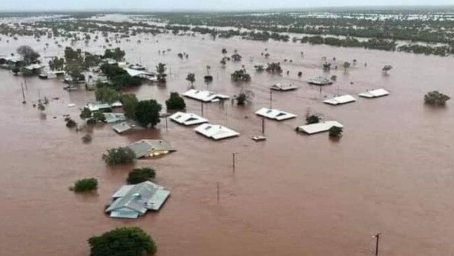 Chief Minister Natasha Fyles said the Pigeon Hole community was ‘completely inundated’ by flooding.