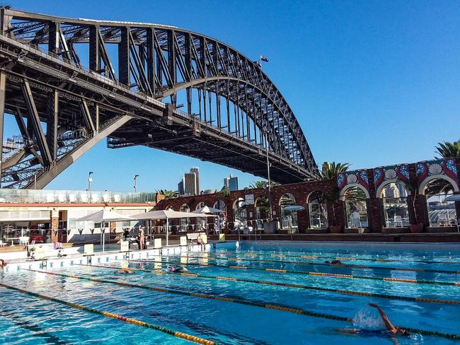 North Sydney Olympic Pool, near the Harbour Bridge, is heading for a major facelift.