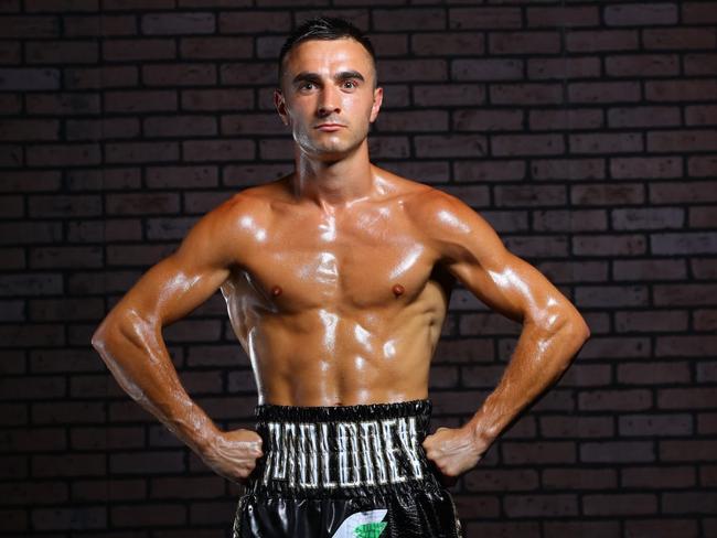 Aussie boxer Jason Moloney.  Credit: Mikey Williams