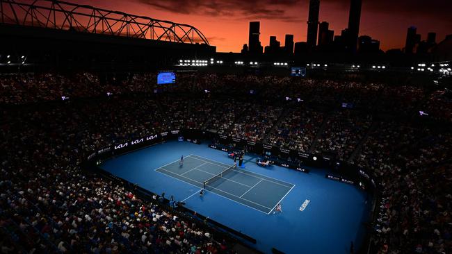 Taxi drivers are leaving attendees to the Australian Open without a way home or in bidding wars over paying fares. Picture: Quinn Rooney/Getty Images