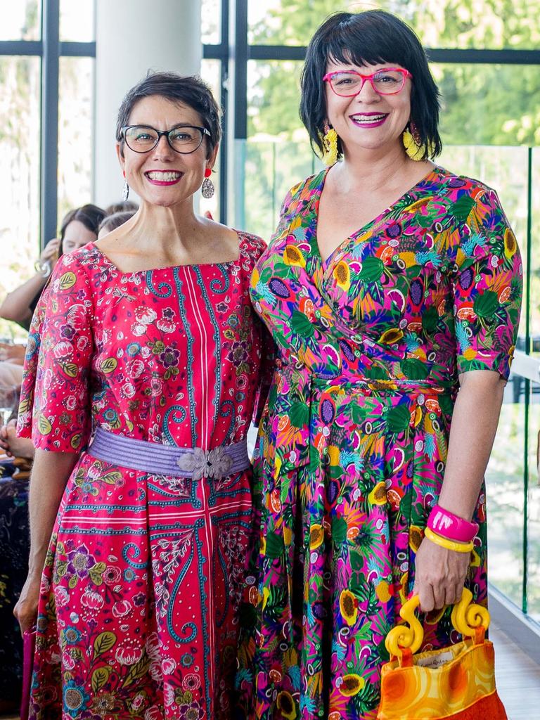 Ceara McManus and Sam Pidgeon at the launch of Deanne Mayocchi and Julie Tomaszewski's BLOOM Collection at Lumiere Events, Brisbane. Socials: Damien Anthony Rossi | Picture: Kate Luke Photography