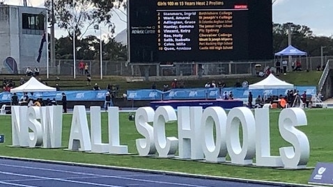 The NSW All Schools has attracted around 2000 athletes