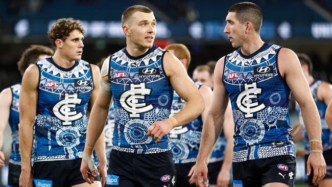 Carlton’s on-field woes have extended off-field. (Photo by Michael Willson/AFL Photos via Getty Images)