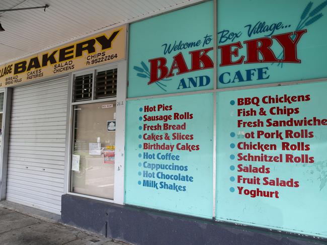 The Box Village Bakery in Sylvania remains closed. Picture: Jonathan Ng