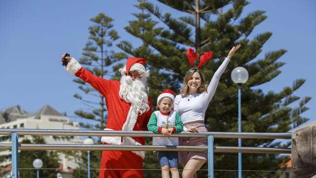 Santa in Coogee is a Christmas tradition.
