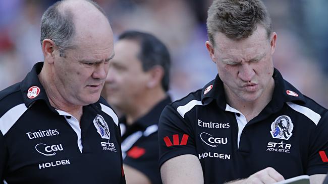 Rodney Eade worked closely with Nathan Buckley at Collingwood.